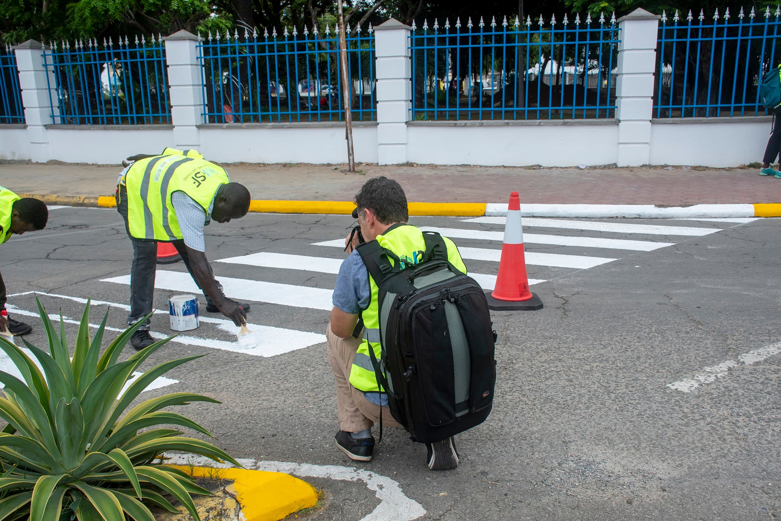 ARUSi road-safety intervention in Mombasa.